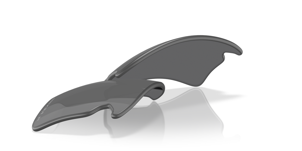Oakley Flak 2.0 XXL Replacement Sunglass Lens - PRIZM BLACK POLARIZED, angled view
