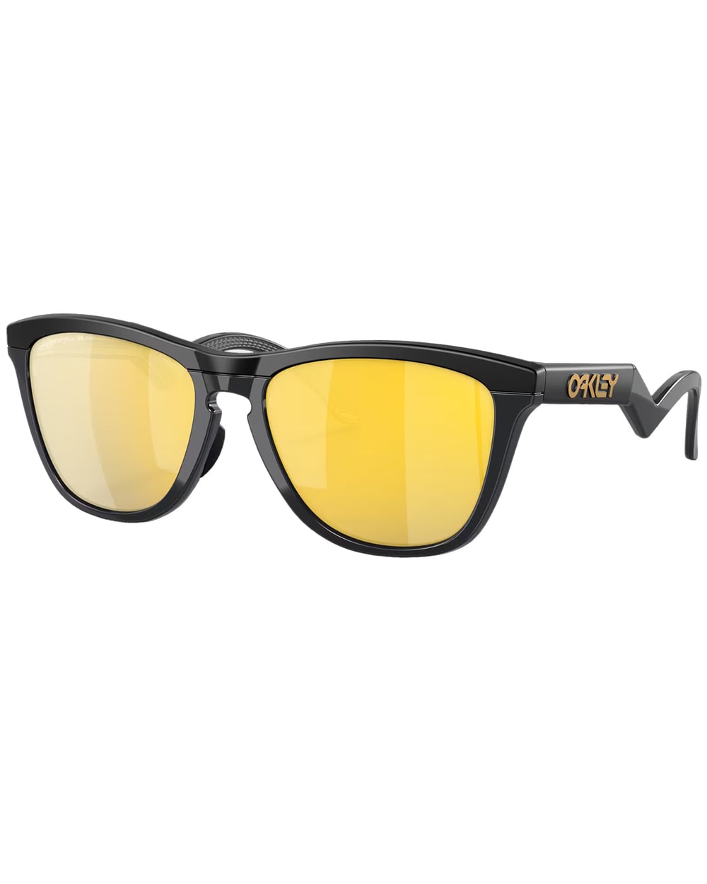 Oakley Frogskins Hybrid Matte Black/Prizm 24K Polarized