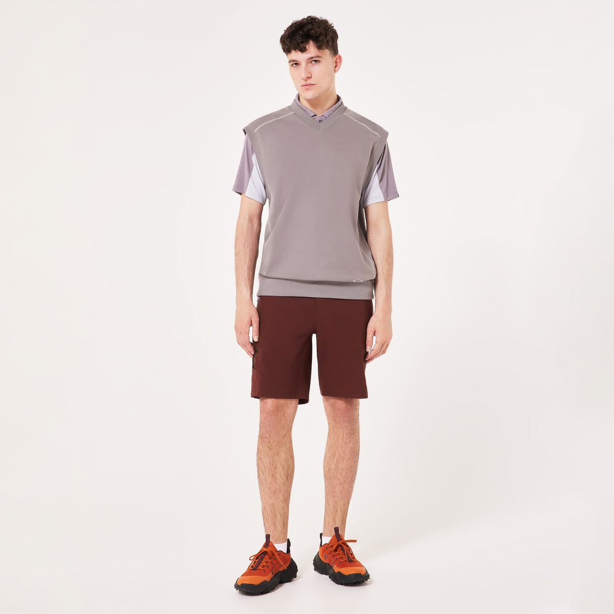 Oakley Golf Crew - STORM, front on-model view
