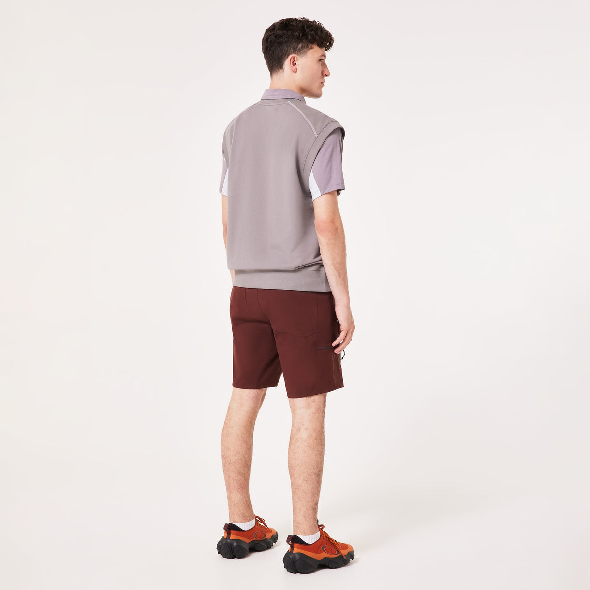 Oakley Golf Crew - STORM, back on-model view