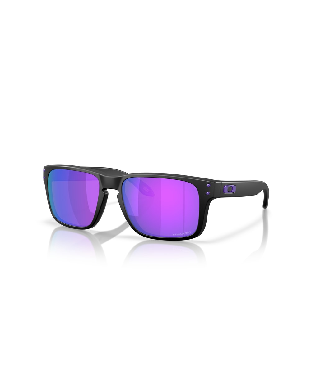 Oakley Holbrook S Prizm Sunglasses - Matte Black/Prizm Violet