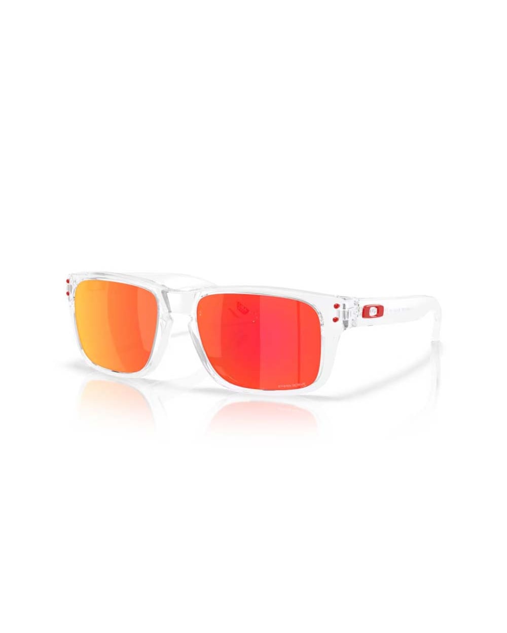 Oakley Holbrook XXS Prizm Sunglasses - Clear/Prizm Ruby
