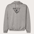 Oakley Lunaformic Hoodie - GRANITE, front flat view