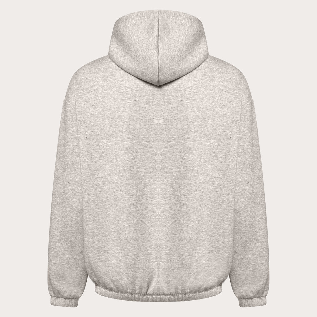 Oakley Lunaformic Hoodie - GRANITE, back flat view