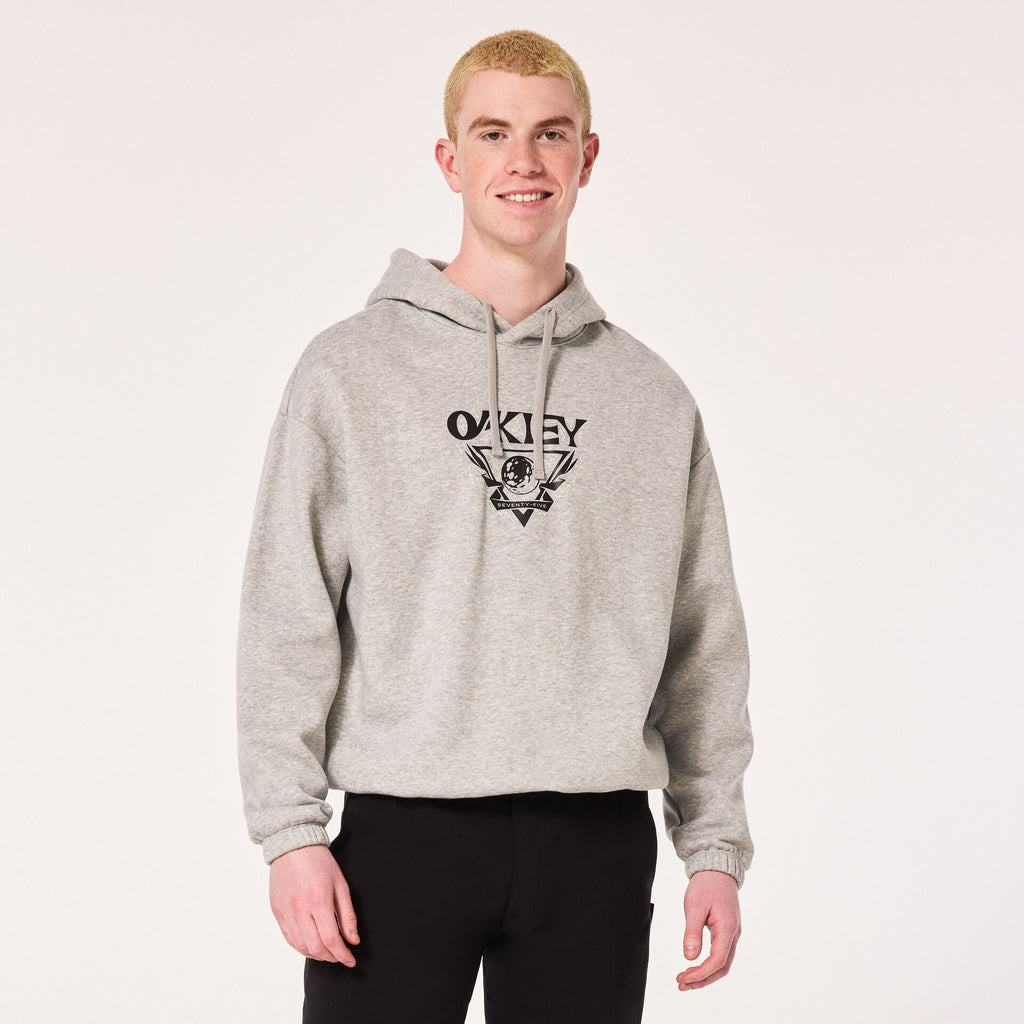 Oakley Lunaformic Hoodie - GRANITE, front on-model view
