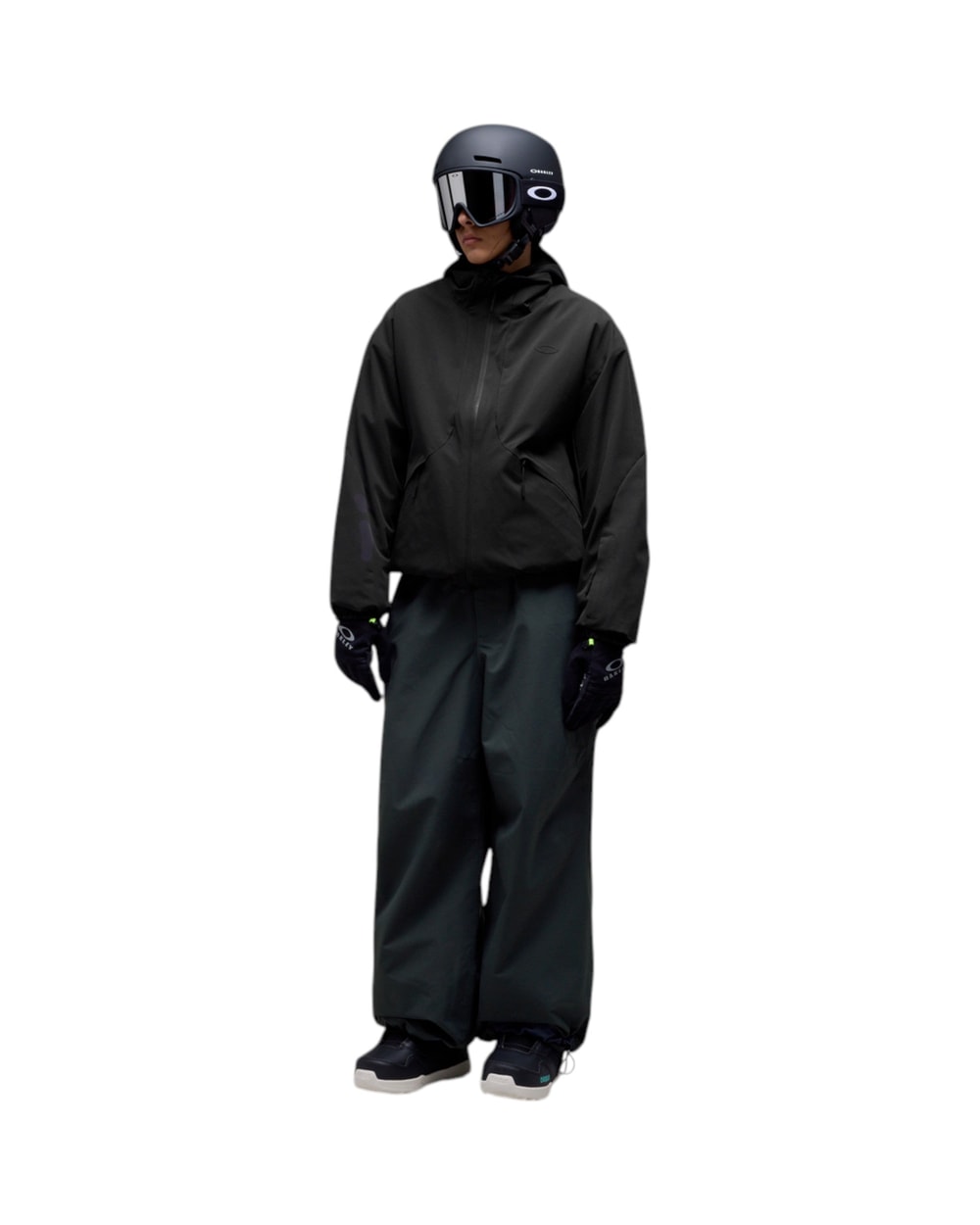 Oakley Men's Channel Shell Pant - Graphite, on model front