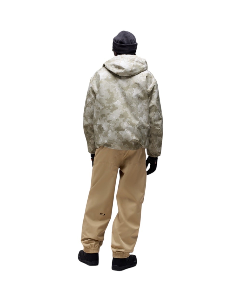 Oakley Men's Kota Insulated Lite Jacket - Off Slope Camo Pebble, on model back