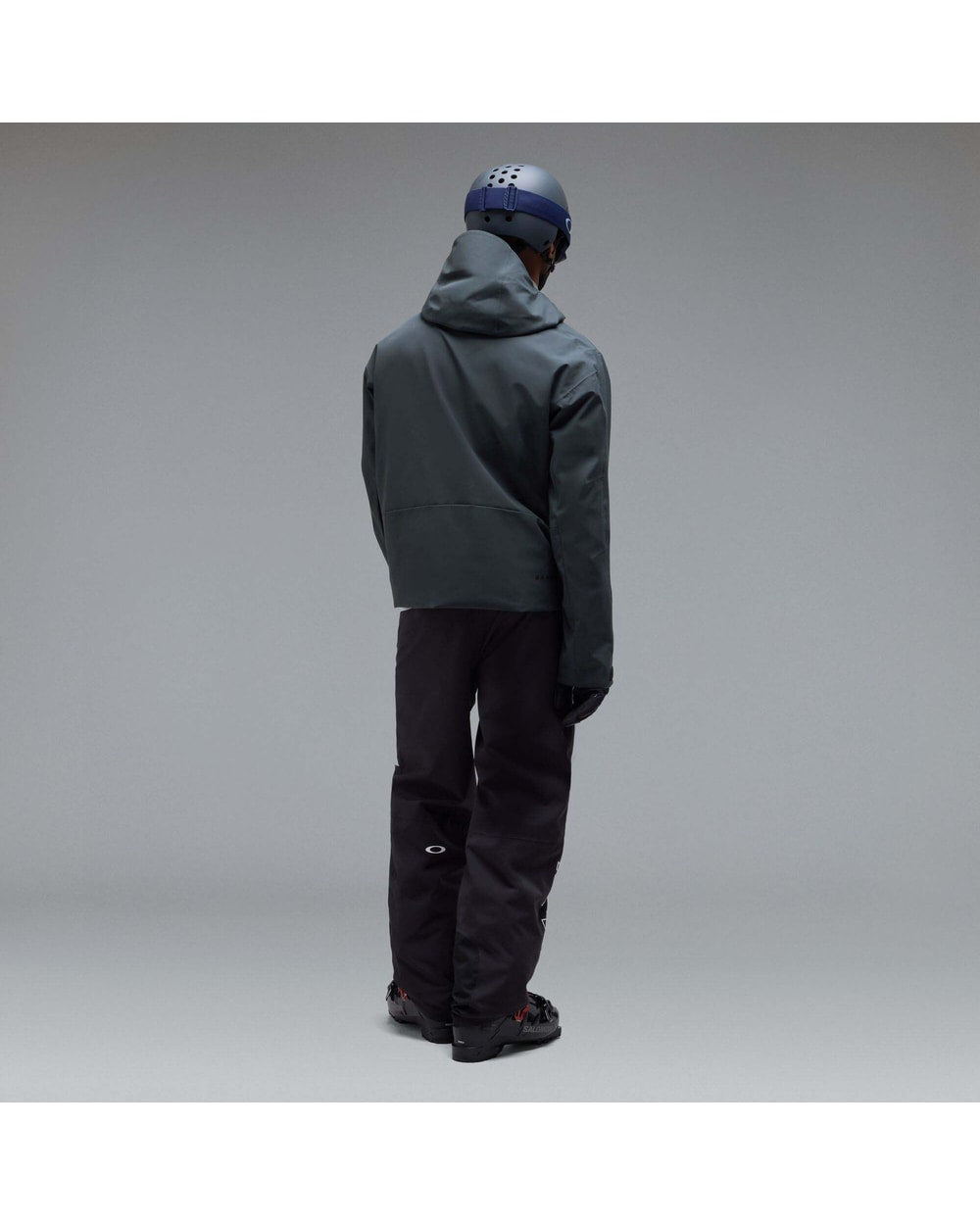 Oakley Men's Timberline Shell Anorak - Graphite, on model back