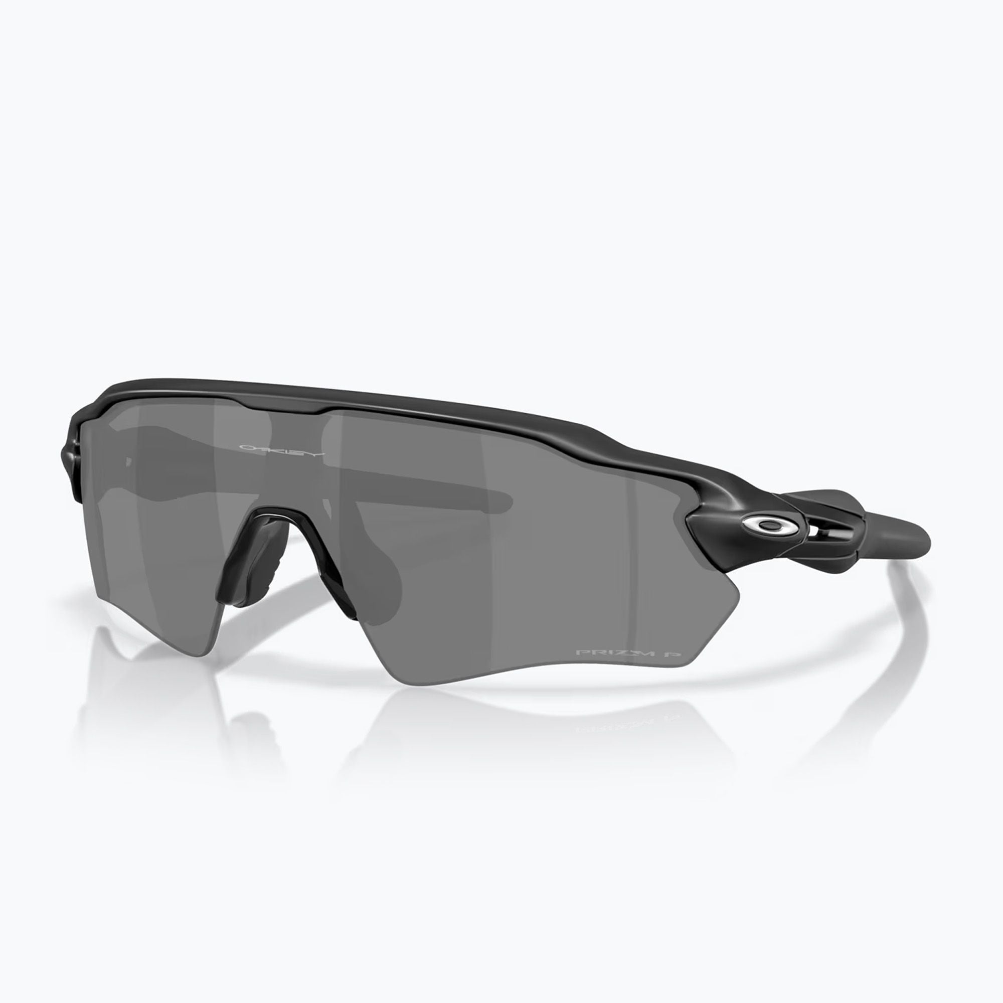 Oakley Radar EV S Path Matte Black Prizm Black Polarized sunglasses front view