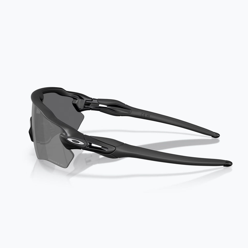 Oakley Radar EV S Path Matte Black Prizm Black Polarized sunglasses top view