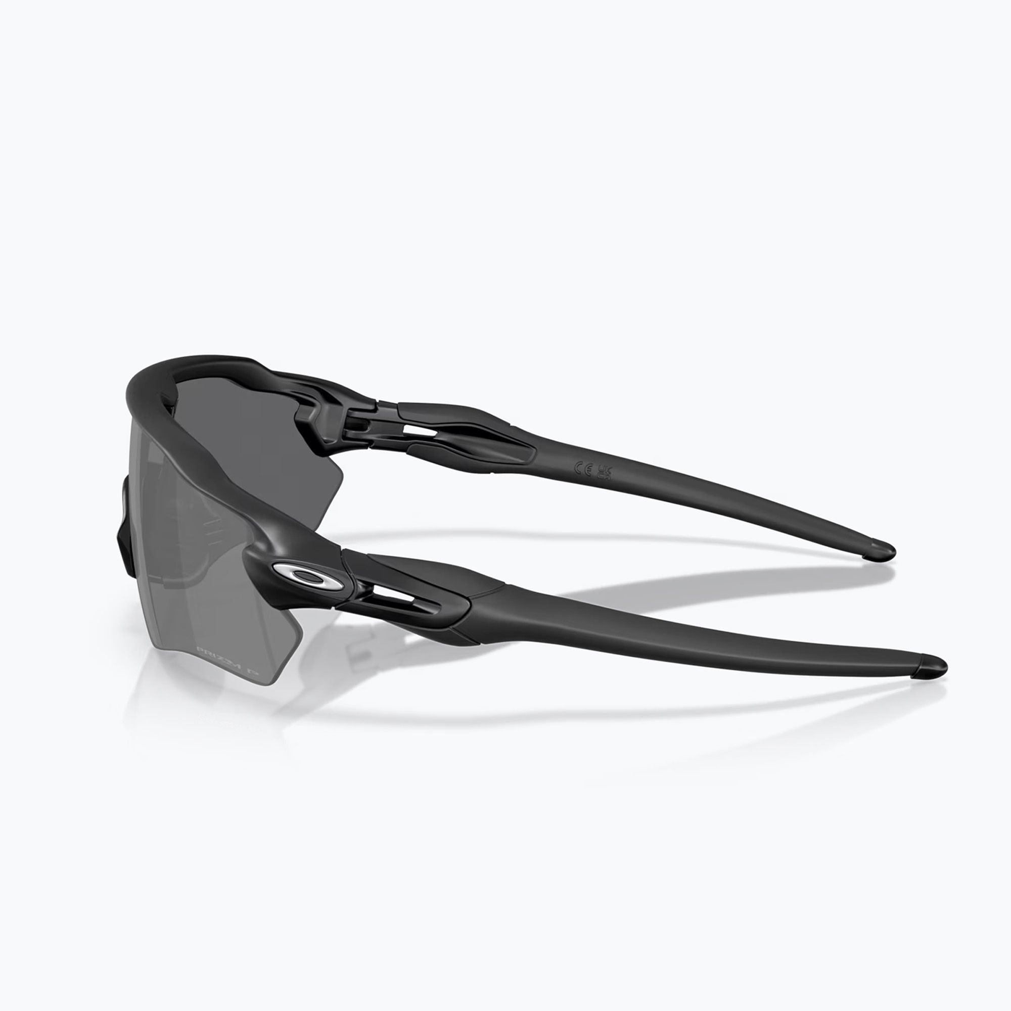 Oakley Radar EV S Path Matte Black Prizm Black Polarized sunglasses top view