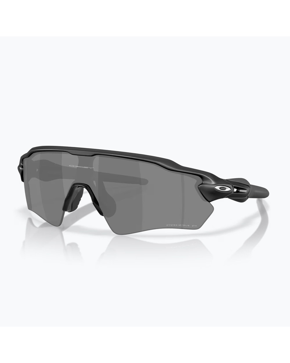 Oakley Radar EV S Path Matte Black Prizm Black Polarized sunglasses front view
