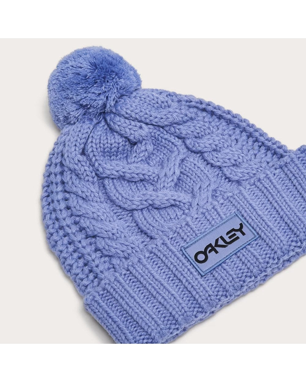 Oakley Harper Pom Beanie - New Lilac - detail
