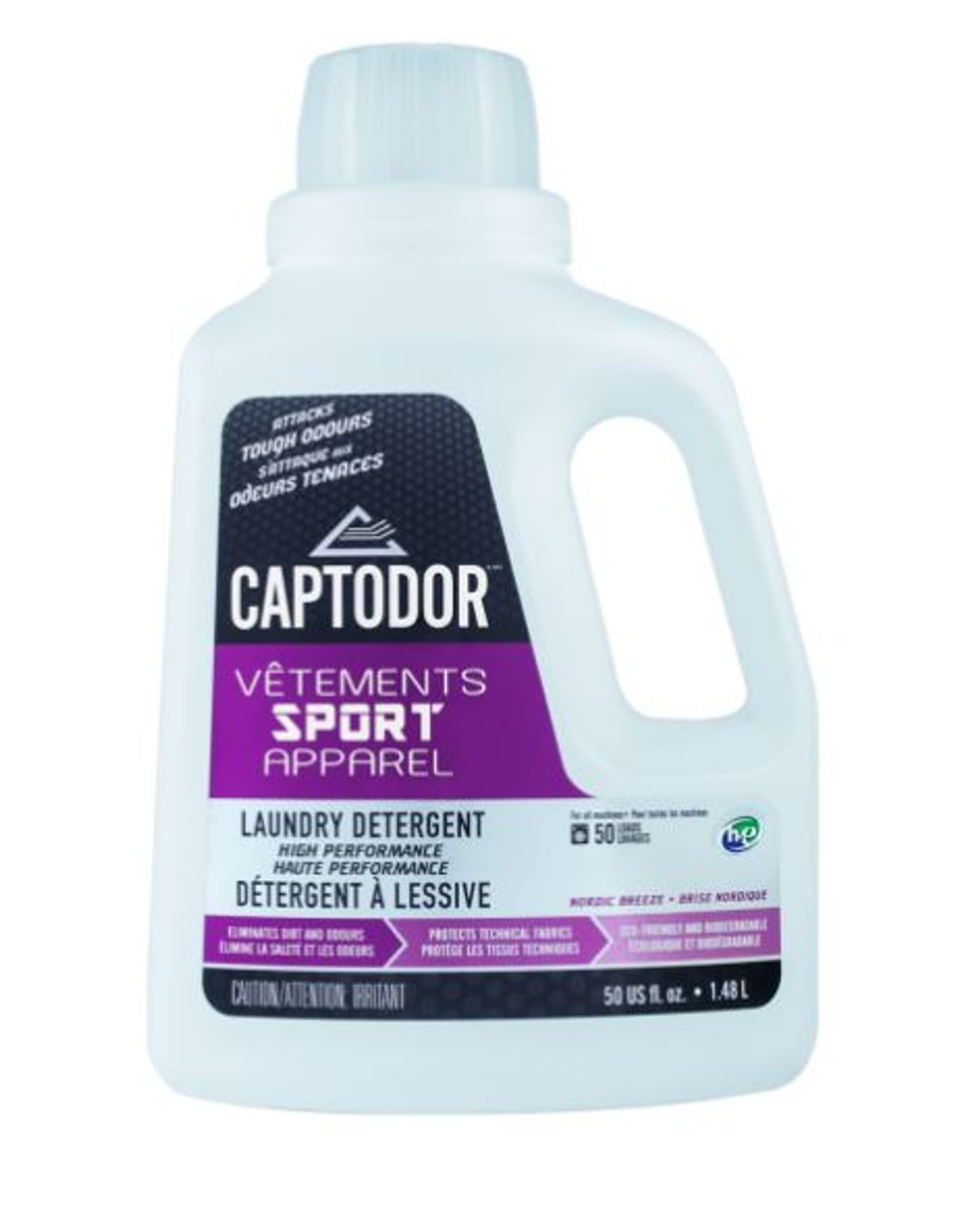 Odor Destroyer Laundry Detergent for Sports Apparel