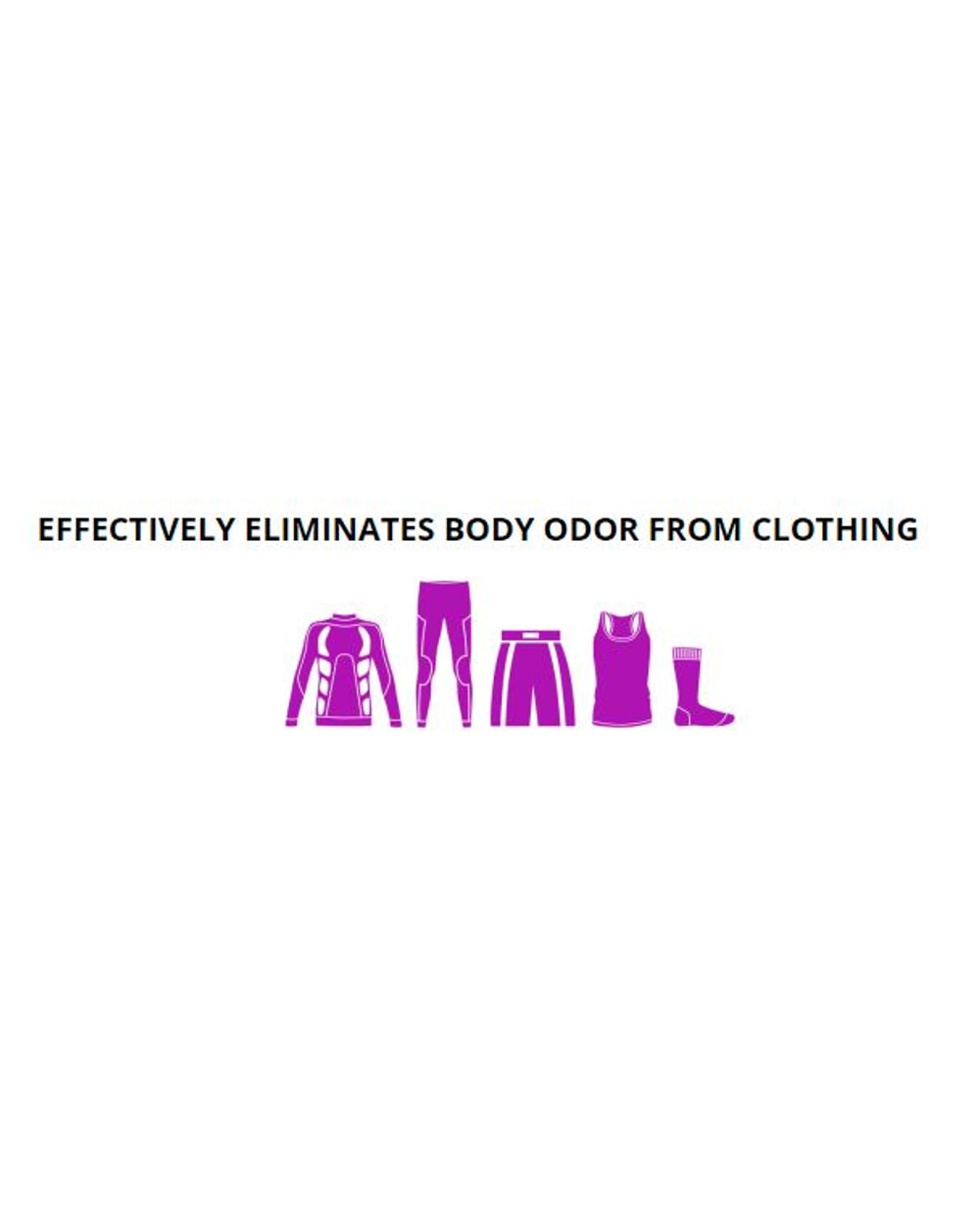 Odor Destroyer Laundry Detergent for Sports Apparel