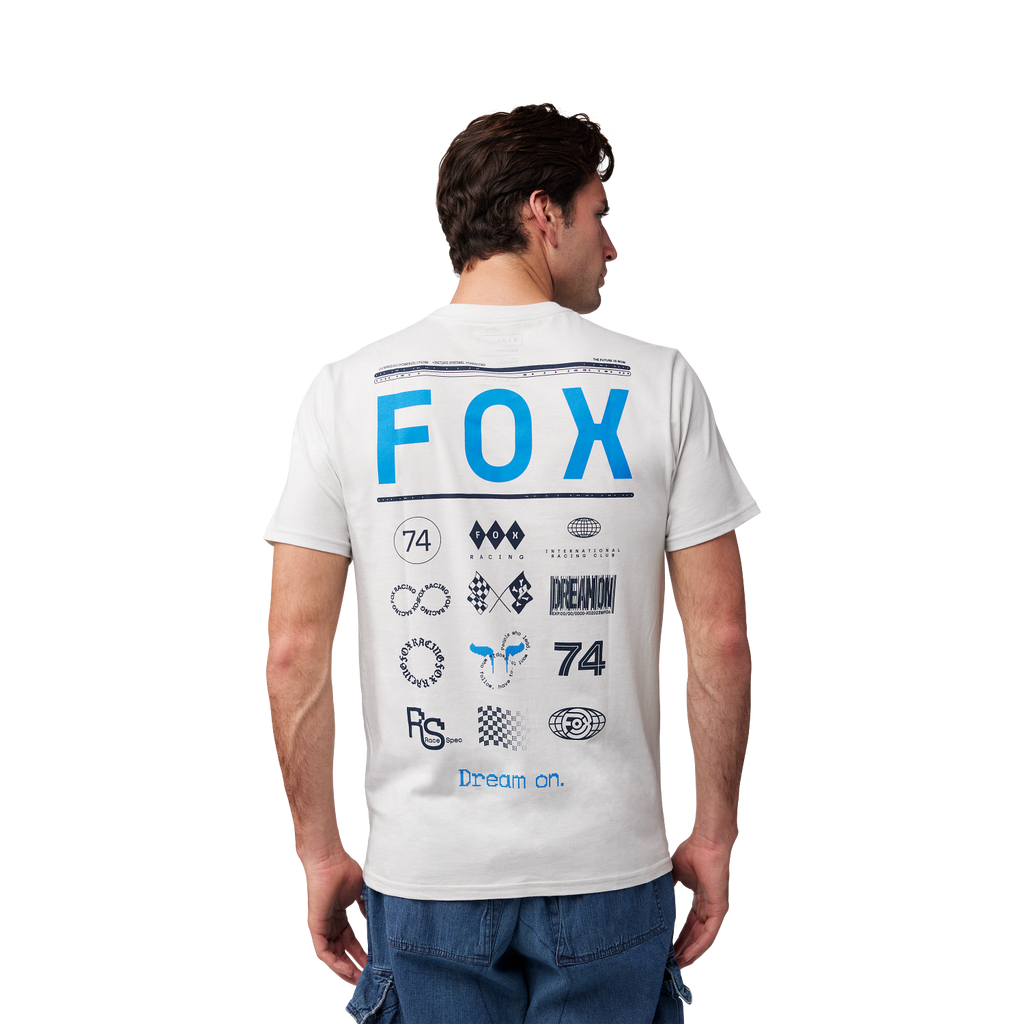 Fox Race Spec Premium Tee - Light Grey - Detail