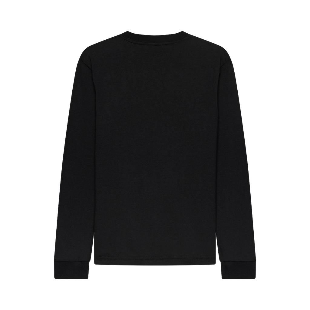 Fox Youth Roughcut Long Sleeve Tee Ultra Black back