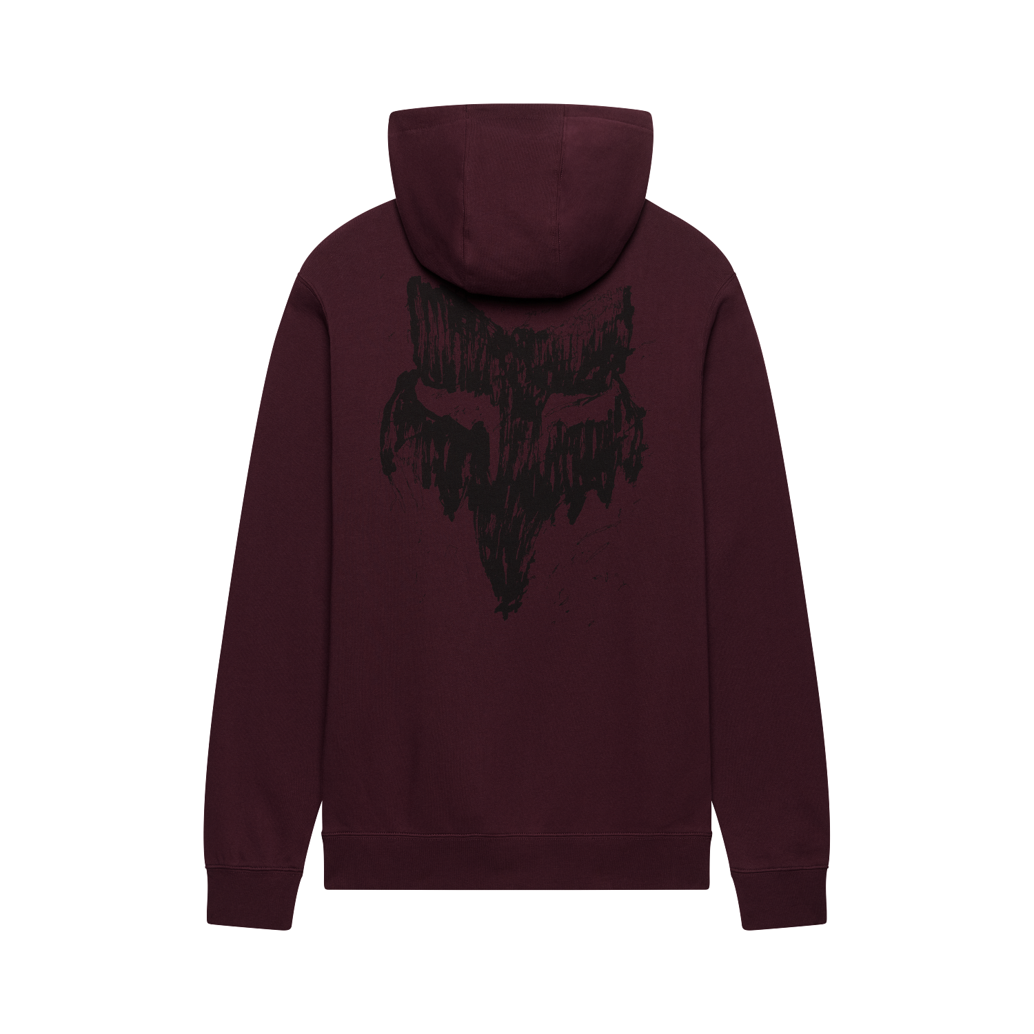 Fox Men's Slowburn Fleece Pullover Hoodie - Dark Maroon