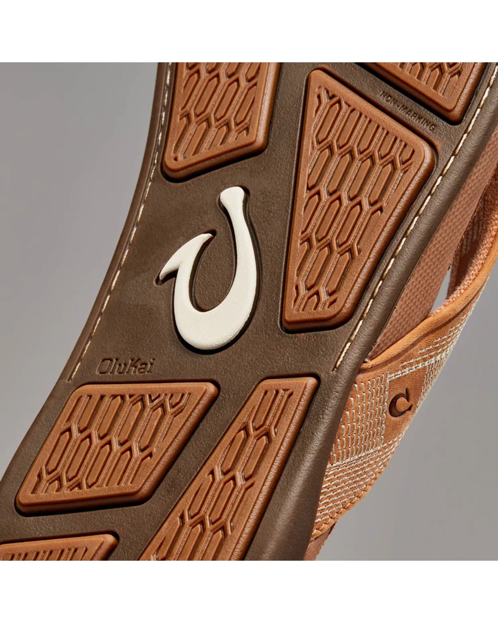 OluKai Tuahine Men's Leather Sandals
