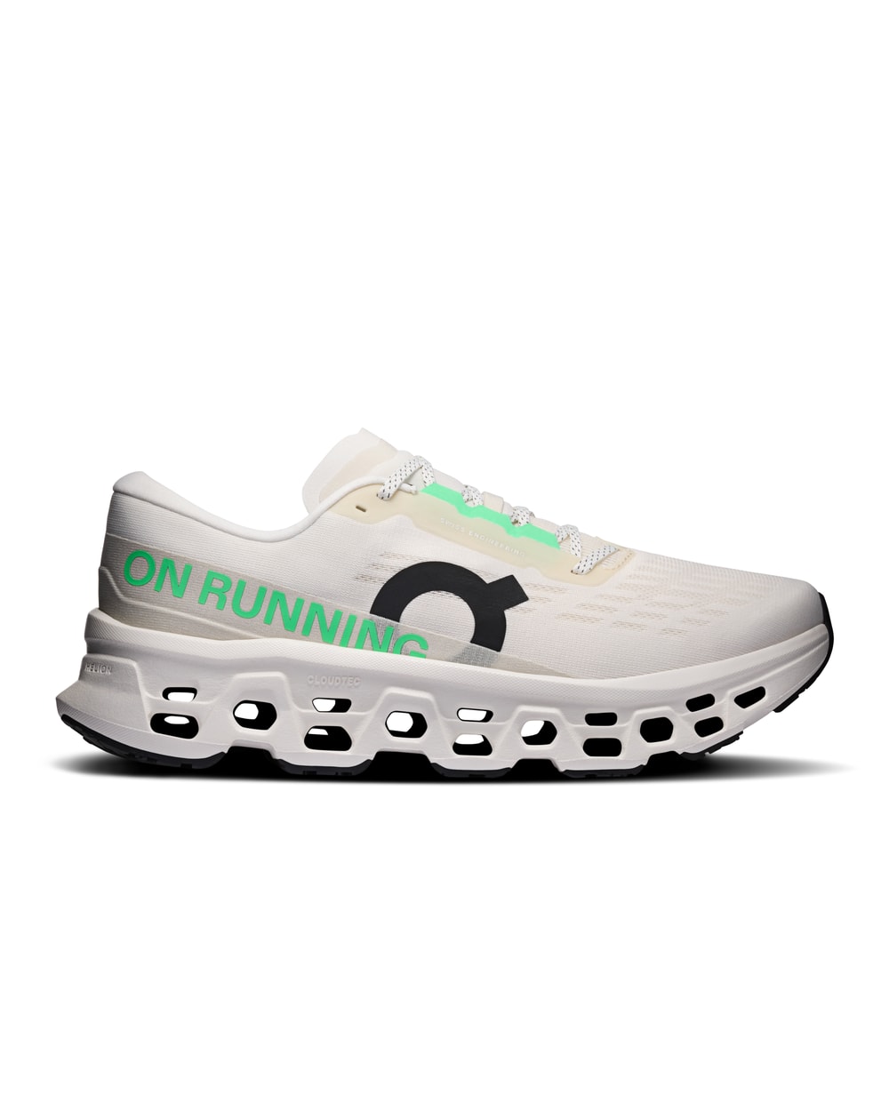 On Men's Cloudmonster 3 Wide - Ivory/Ivory