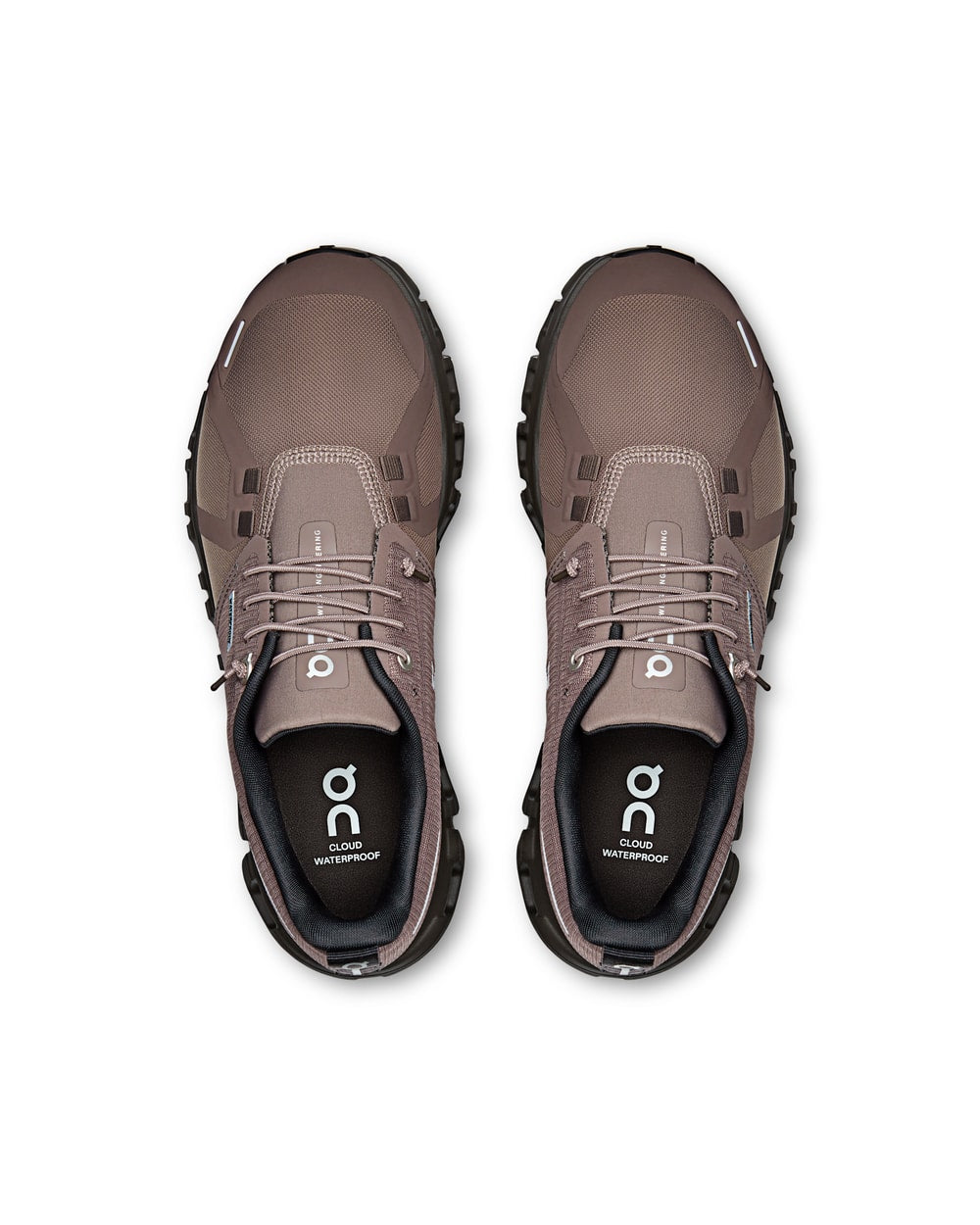 On Cloud 6 Waterproof Ash/Sable top