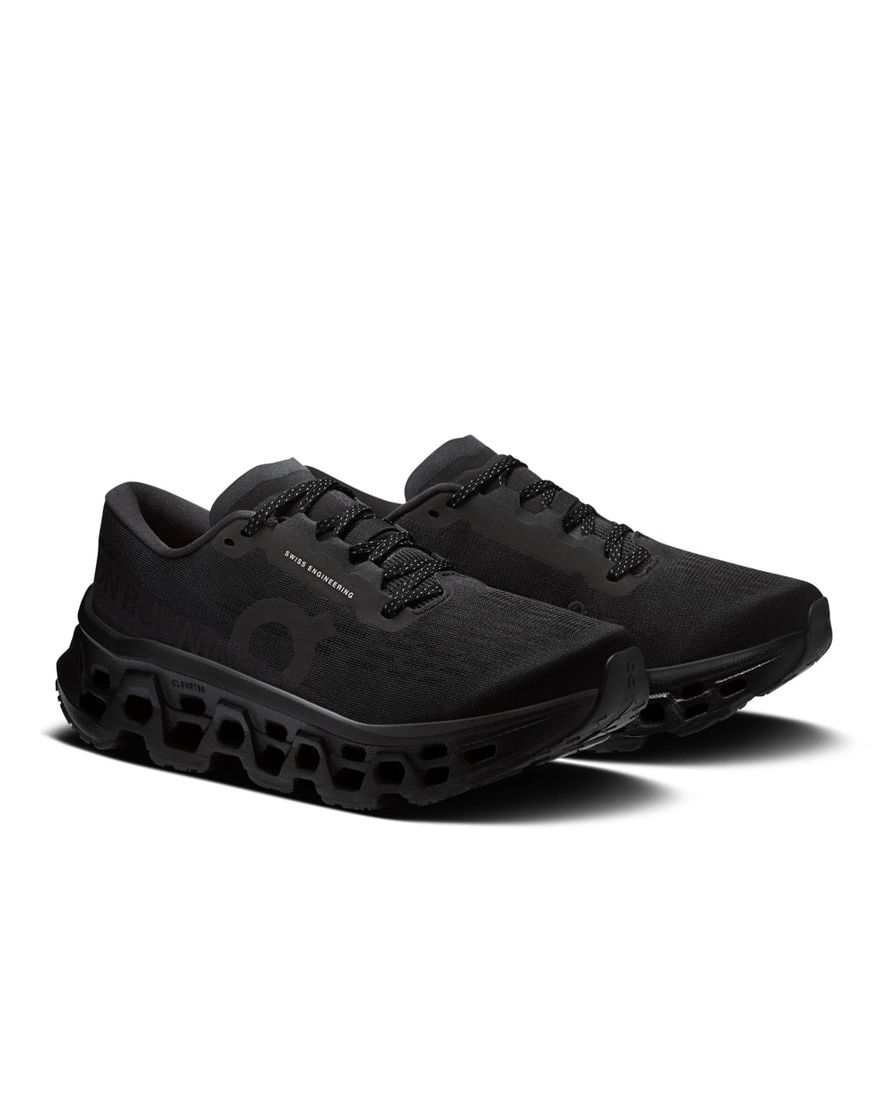 On Women's Cloudmonster 3 Wide - Black/Black