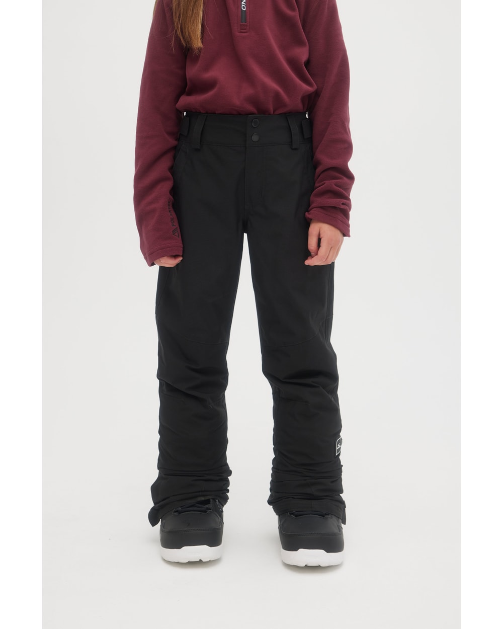O'Neill Charm Snow Pants in Black Out - on model back