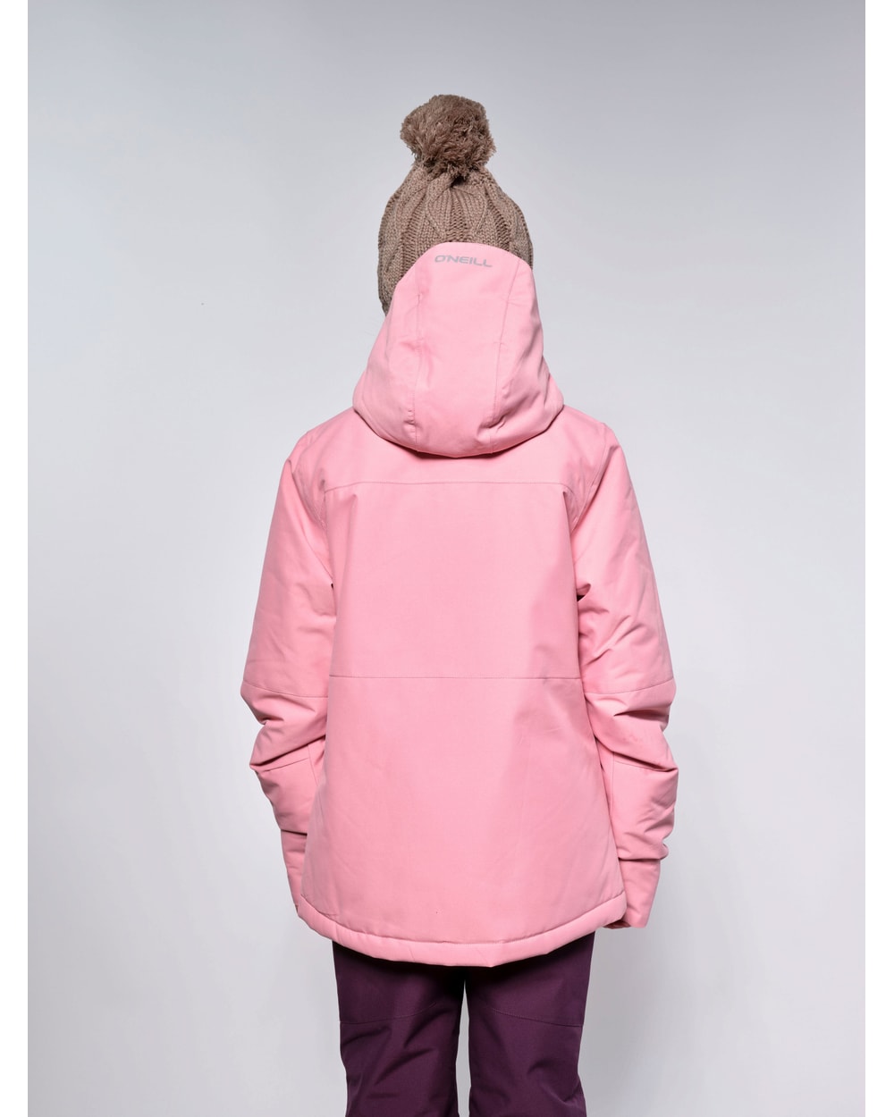 O'Neill Girls' Lite Snow Jacket Genuine Pink - detail
