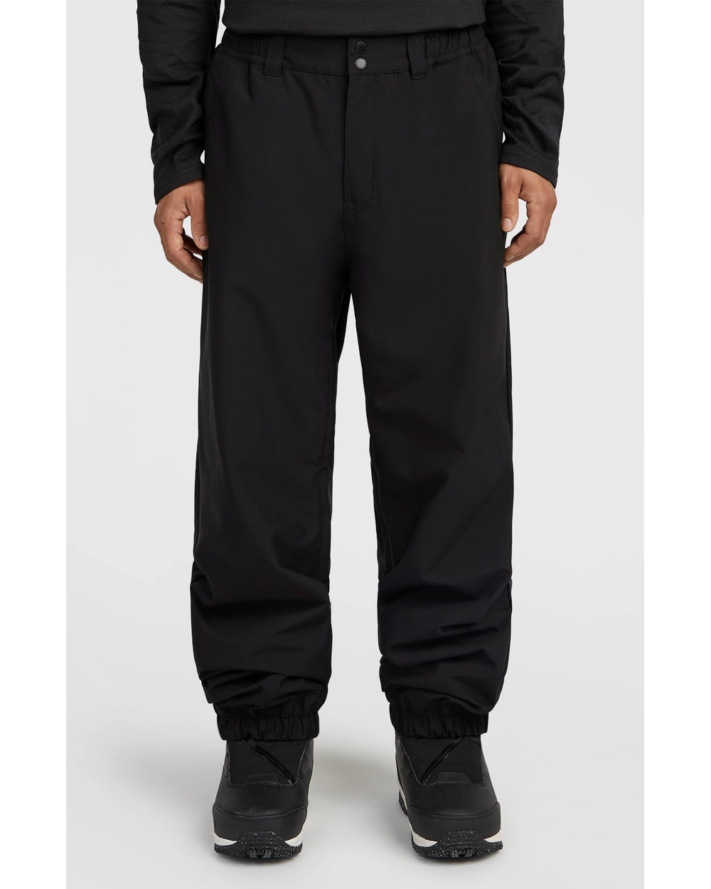 O'Neill Men's FWC Oversized Snow Pants - Black Out, front view
