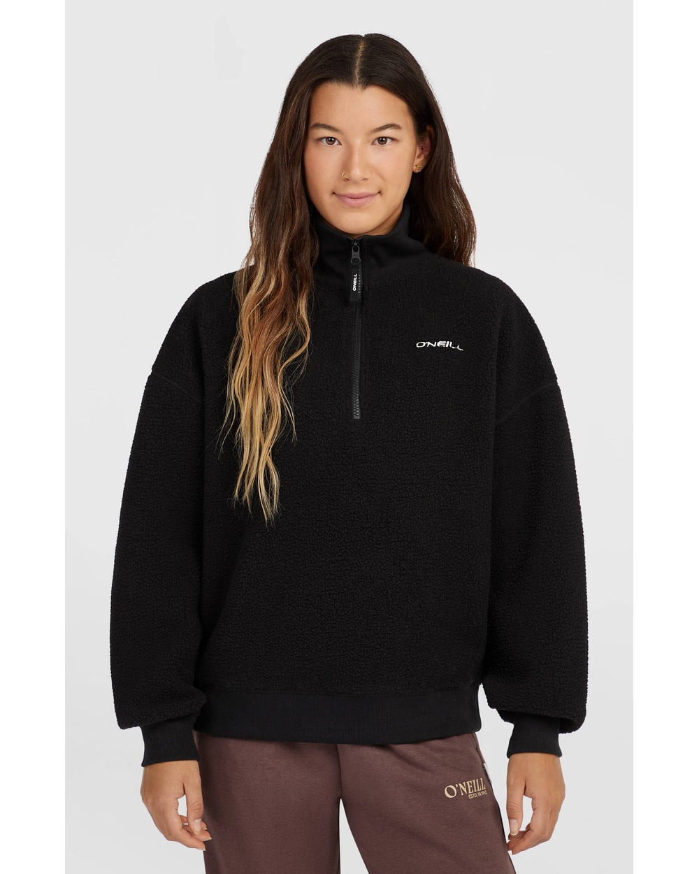 O'Neill Women's Must-Have Half-Zip Fleece - Black - front