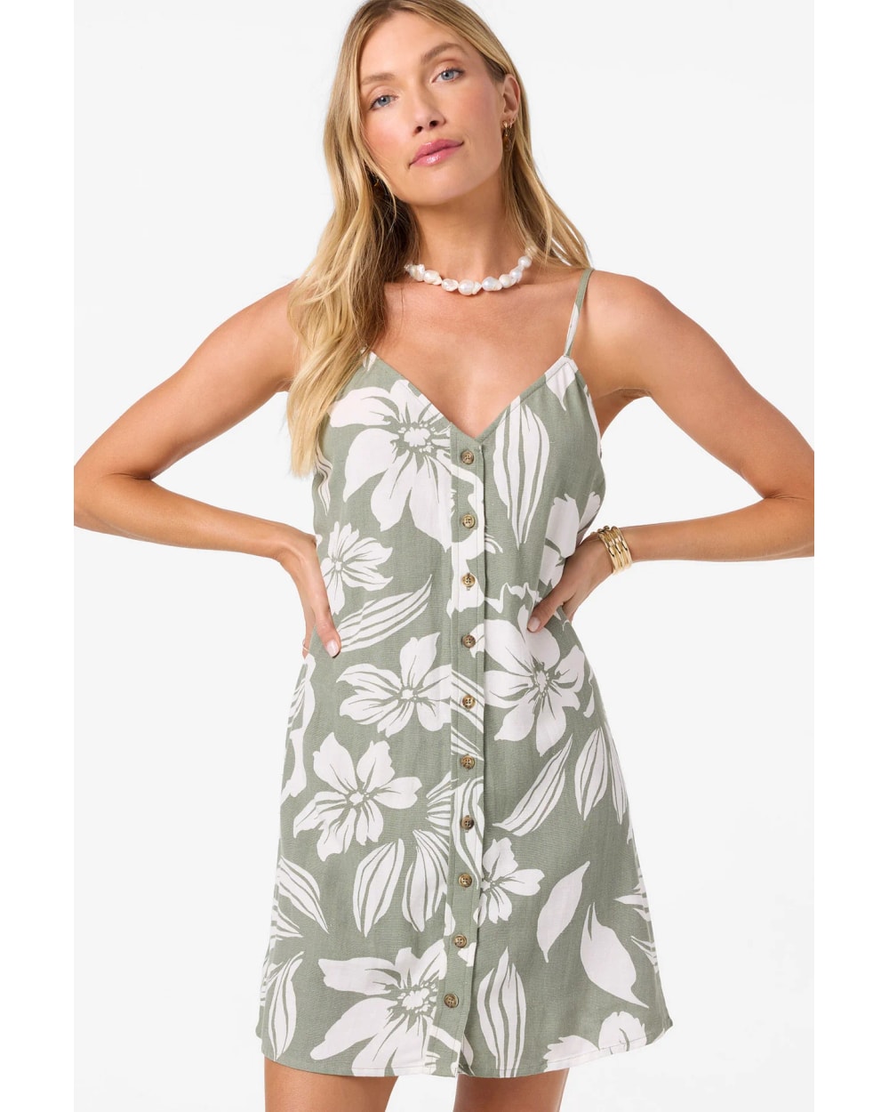 O'Neill Women's Atlee Floral Mini Dress