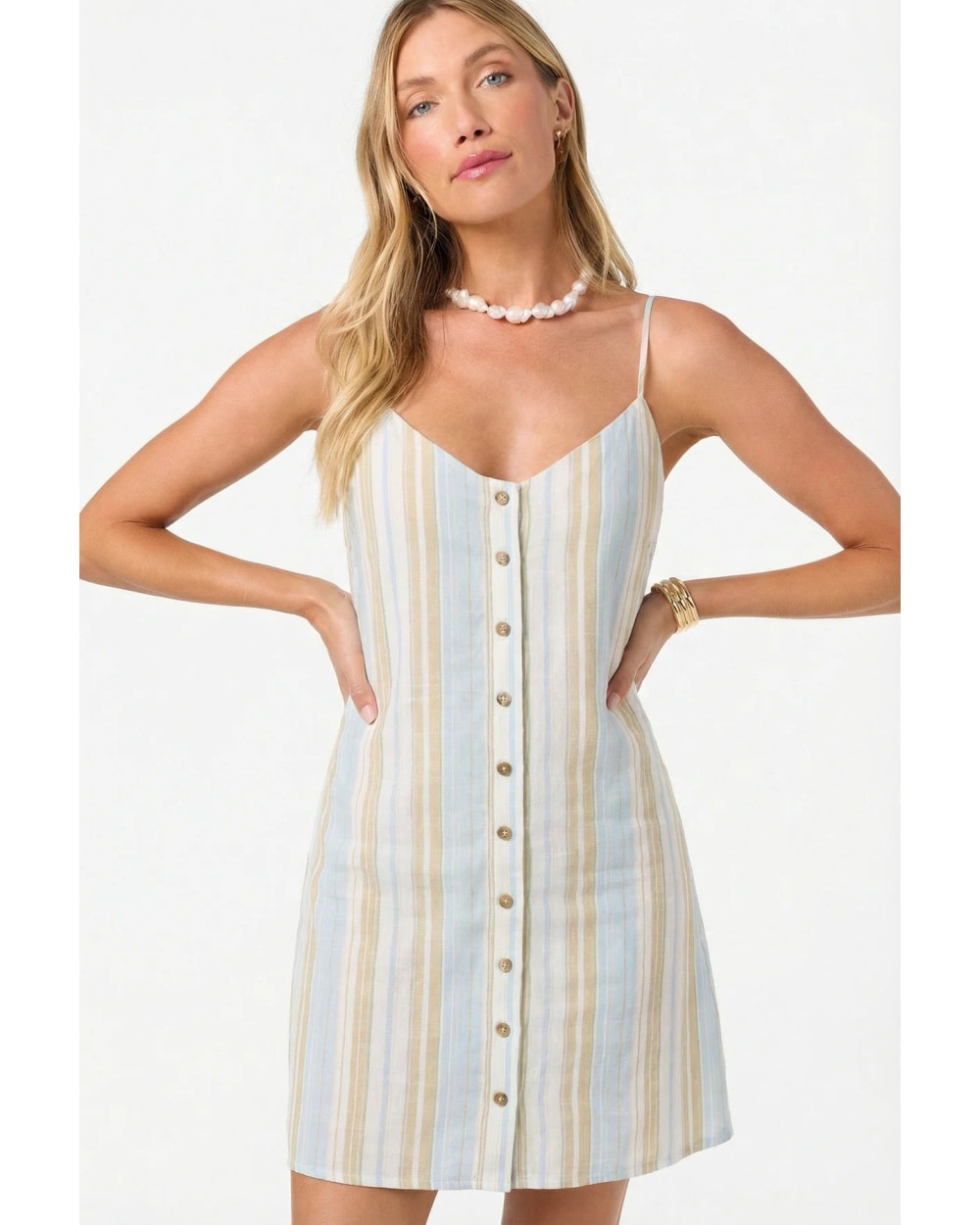 O'Neill Women's Atlee Stripe Mini Dress