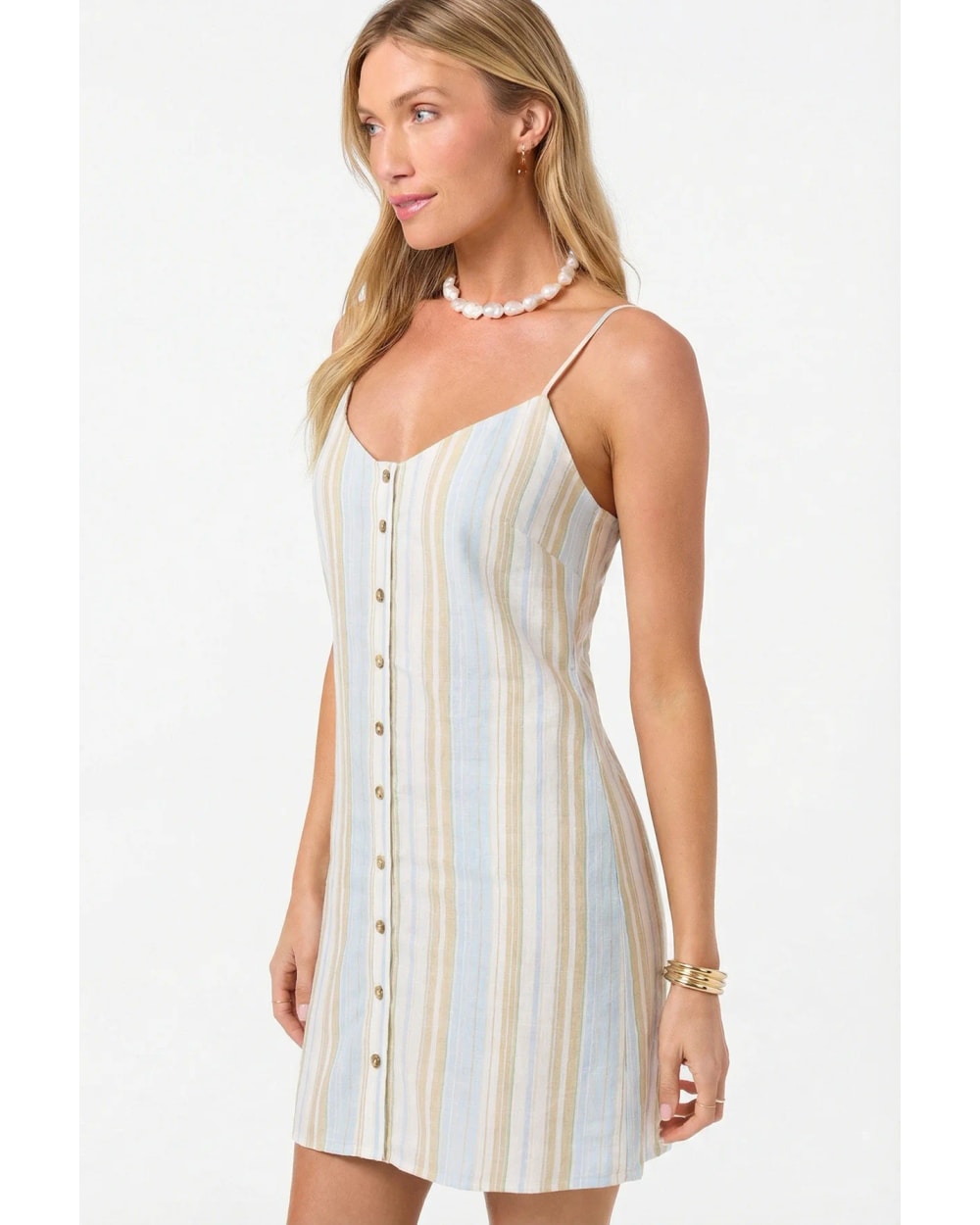 O'Neill Women's Atlee Stripe Mini Dress