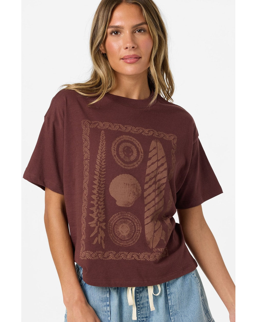 O'Neill Calico Easy Tee - Chocolate