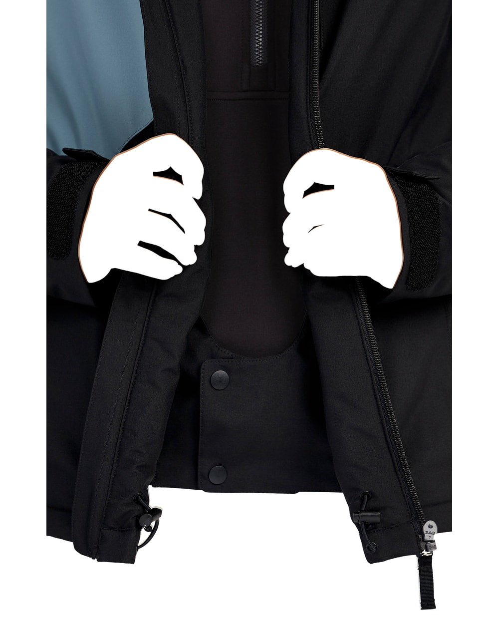 O'Neill Women's FWC'Cruz Triple Snow Jacket - White Mountain Landscape, detail