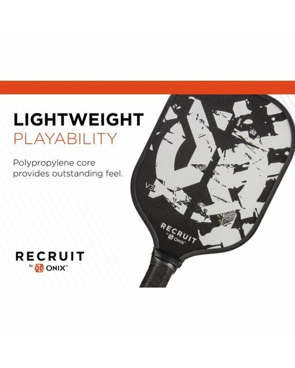 Onix Recruit V3 Pickleball Paddle