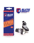 Elite Hockey Orange Wax Hockey Laces