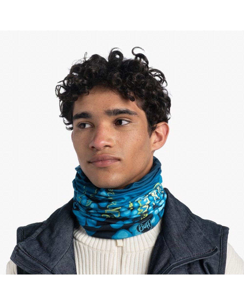 ORIGINAL ECOSTRETCH NECKWEAR - CONIFERS BLUE