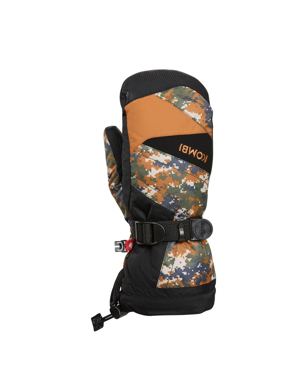 Kombi The Original Youth Mitt - GAMER CAMO WITH CHAMOIS - front