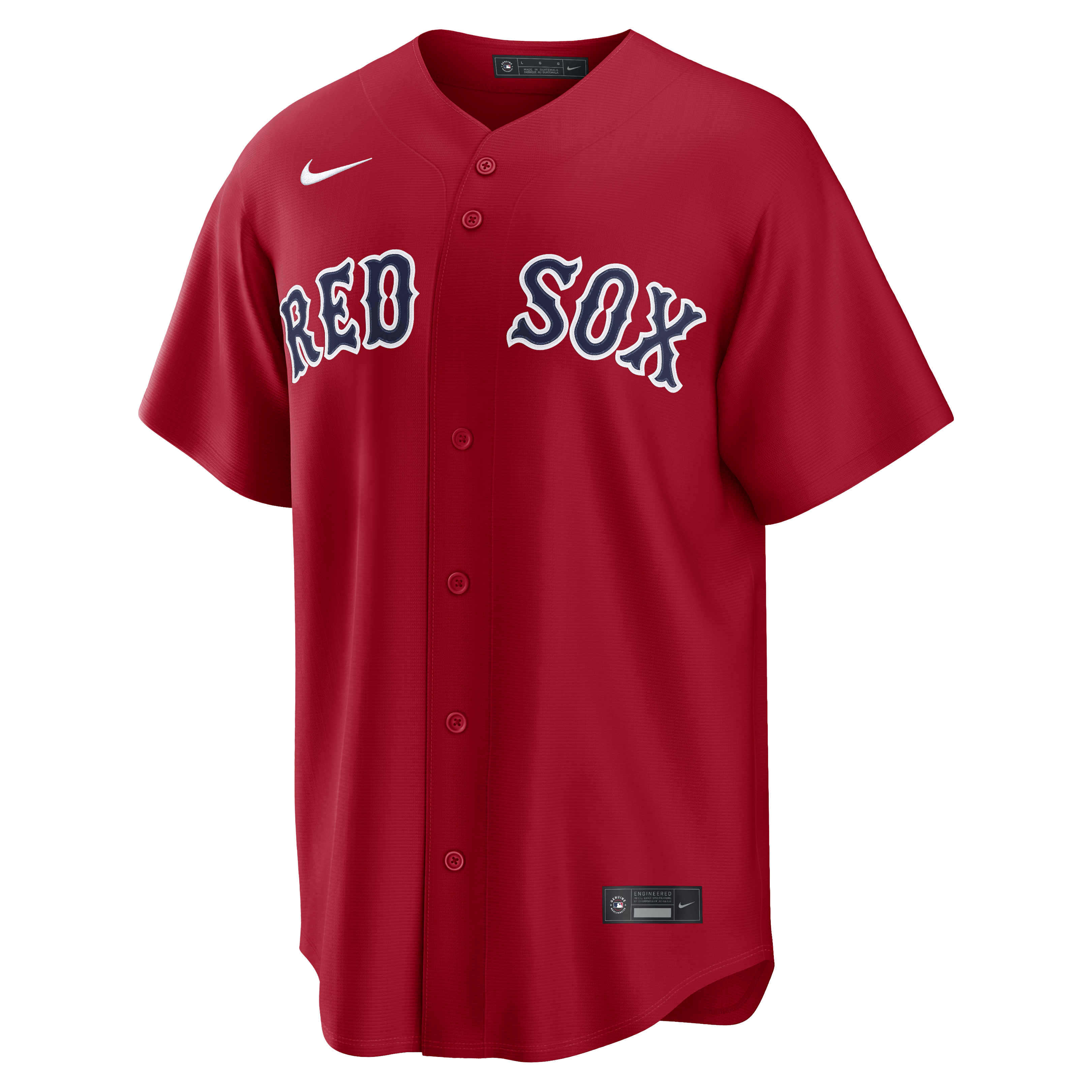 Boston Red Sox David Ortiz Nike Red Alternate Replica Jersey - front