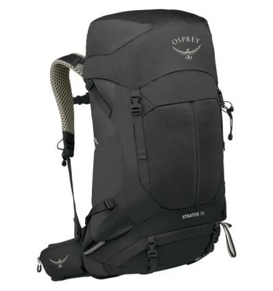Osprey Stratos 36 Raven Black Backpack