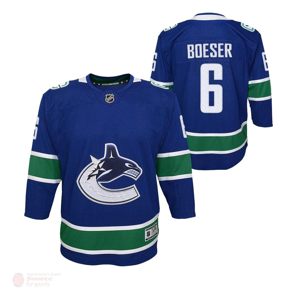  Outerstuff Vancouver Canucks Blank Blue Youth Home Team Apparel  Jersey : Sports & Outdoors