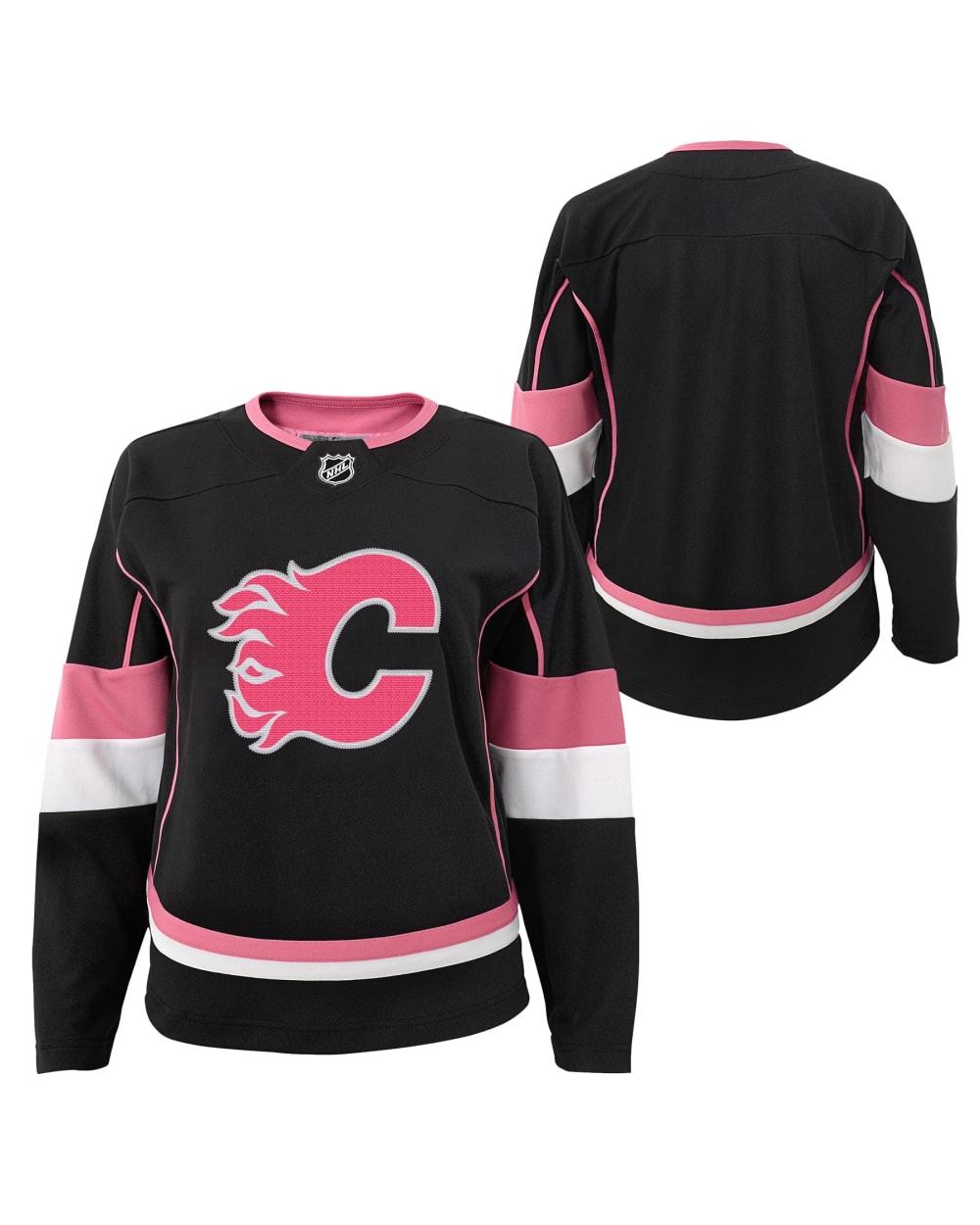 Outerstuff Youth Calgary Flames Black Fashion Jersey