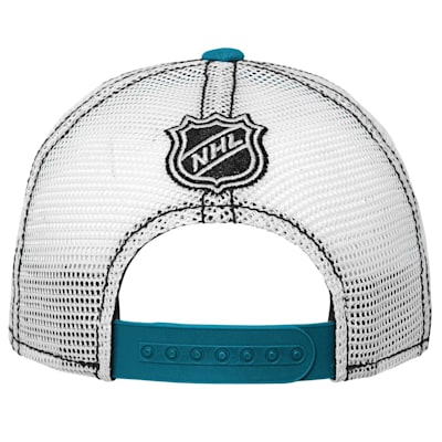 Outerstuff Youth San Jose Sharks Lockup Meshback Adjustable Hat