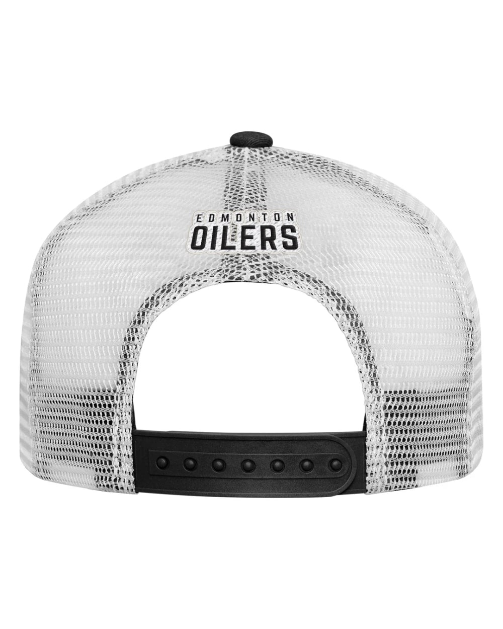Outerstuff Edmonton Oilers Youth Black & Orange Foam Trucker Snapback Hat