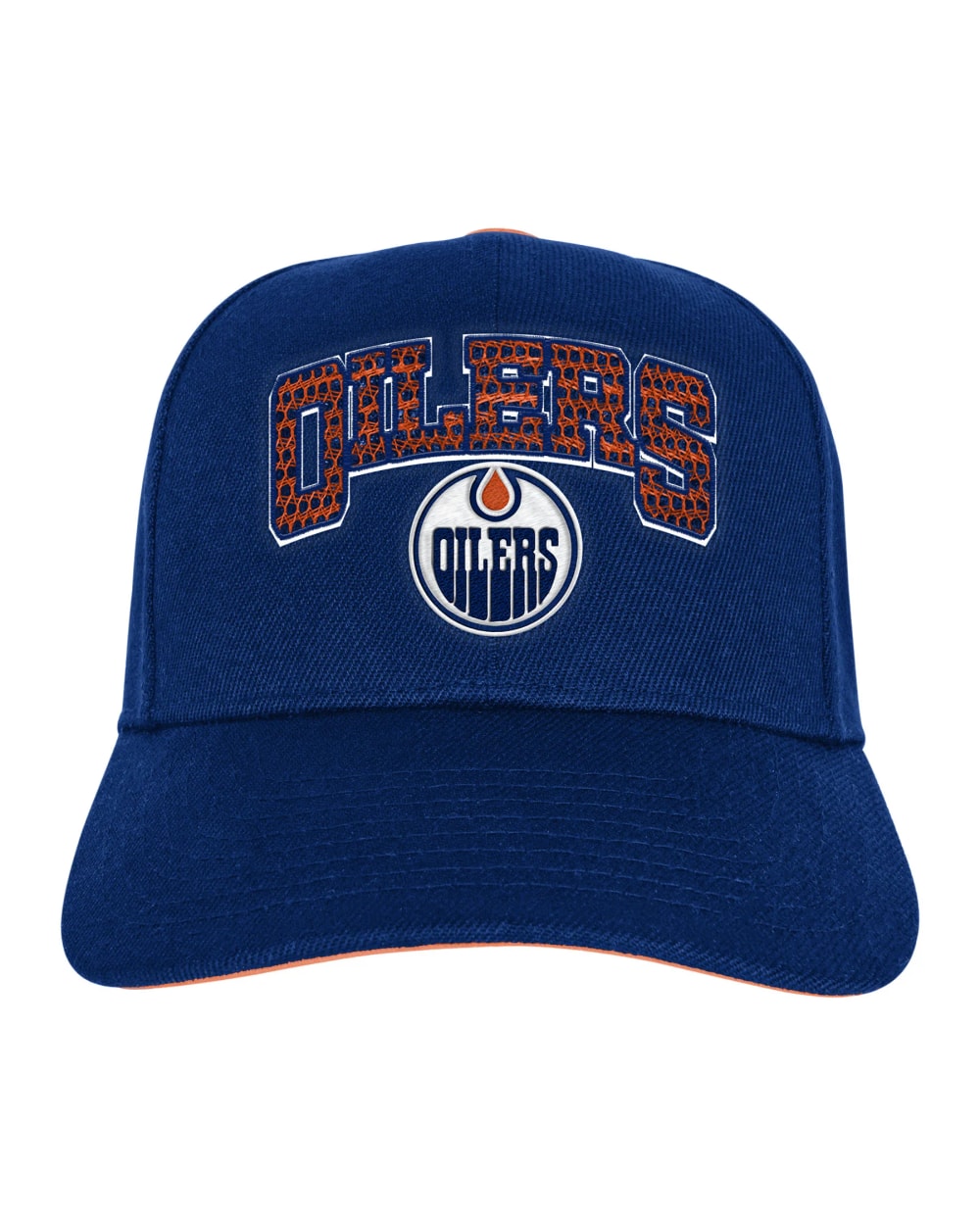 Outerstuff Edmonton Oilers Youth Outerstuff Essentials Pro Crown Snapback Hat