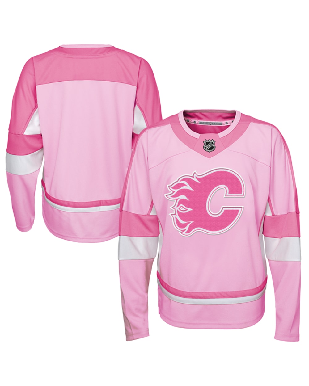 Outerstuff Girl's Calgary Flames Fashion Jersey