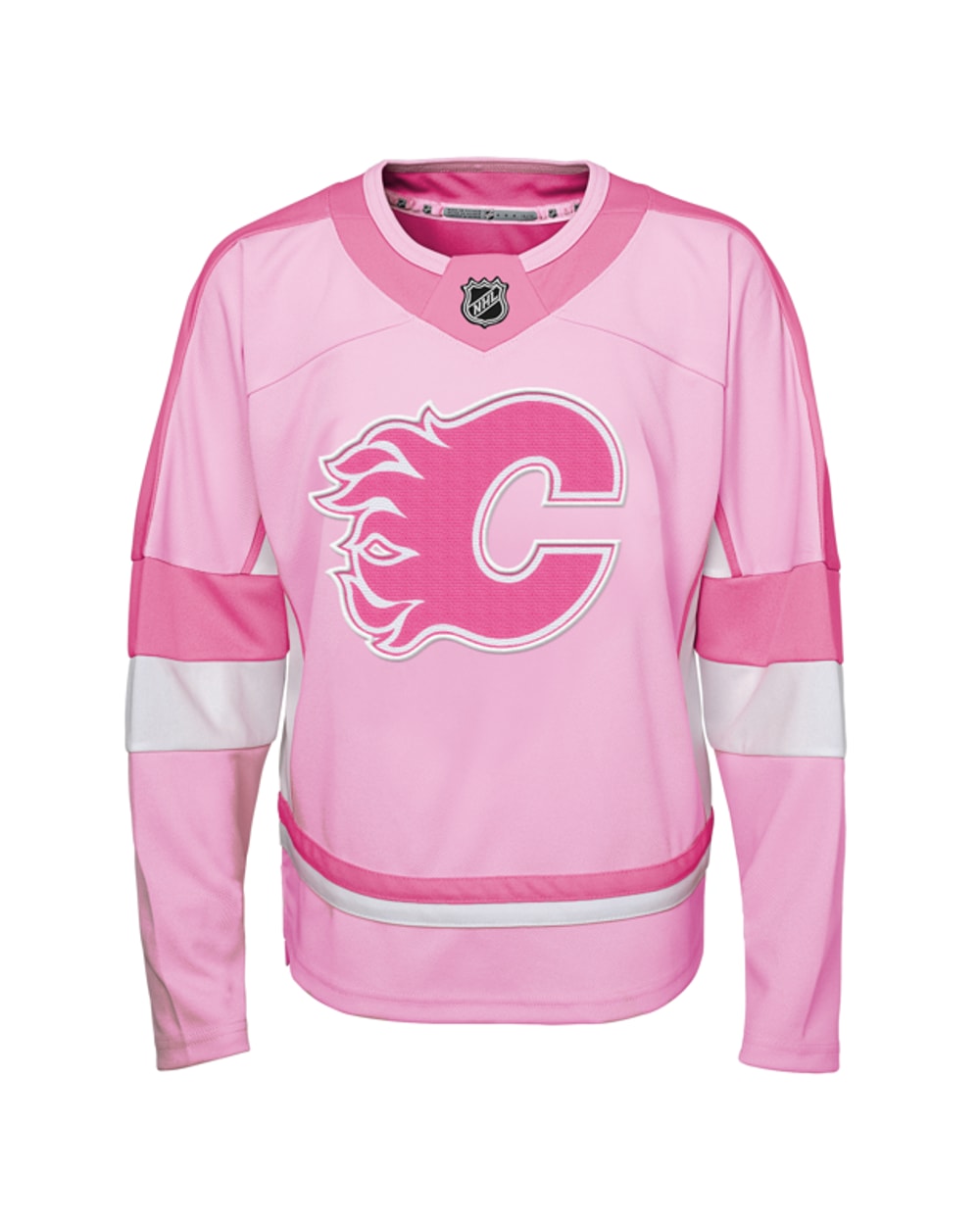 Outerstuff Girl's Calgary Flames Fashion Jersey