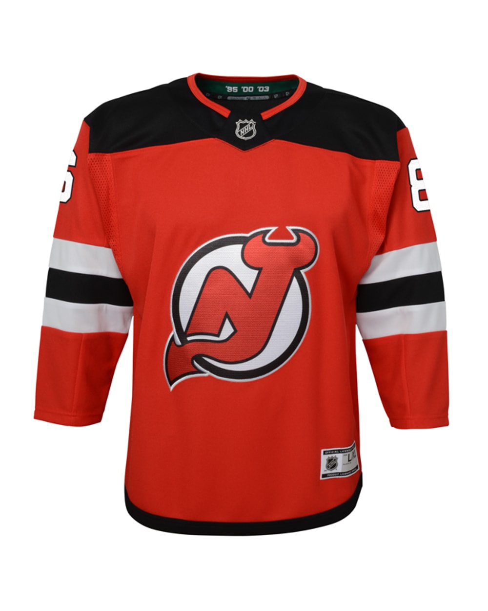 Outerstuff Junior Jack Hughes New Jersey Devils Home Premier Jersey