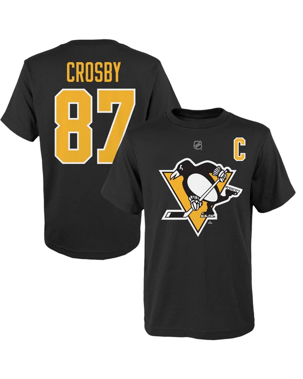 Outerstuff Youth Pittsburgh Penguins Name & Number T-Shirt - Crosby